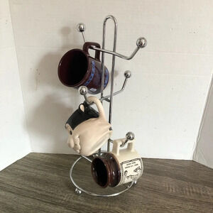 Vtg  Silvertone Mug Tree